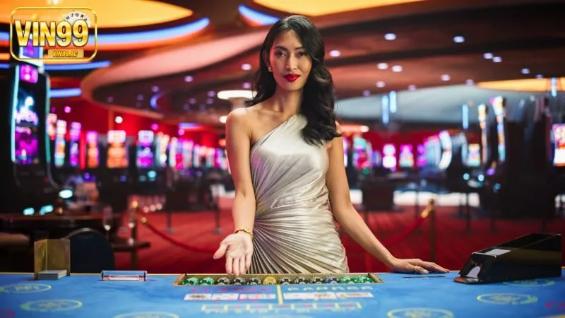 Giao diện bàn baccarat tại Vin99 rõ nét và dễ sử dụng